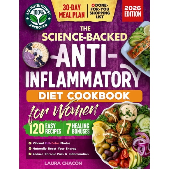 Libro de cocina CEV Publishing: Dieta antiinflamatoria para mujeres