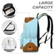 thumbnail image 4 of ¡Oye, Duggee!-theme Backpack, Campus style schoolbag Bookbag with Adjustable Shoulder Straps And Large Zip Compartment, Unisex Travel Bags.42x30x15cm, 4 of 6