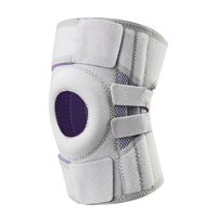 Magideal - Rodilleras Almohadilla De Protección De La Rótula Ajustable Con Estabilizadores Laterales Soporte De Antideslizante Para La Recuperación De , Gris Claro