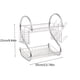 thumbnail image 3 of 1pc S-Shaped Double-Layer Dish Rack With Drainboard And Utensil Holder, Bowls And Plates Holder Organizer, Tableware Storage Rack, Kitchen Accessories, 3 of 4