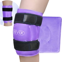 Knee Ice Wrap Revix Xl, Paquete De Hielo En Gel Para Dolor Muscular, Color Morado