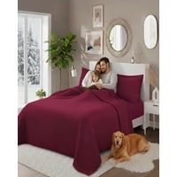 Myl Todo Hogar - Juego Sábanas Térmicas Polar Plaza Y Media Colección Invierno