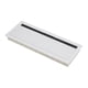 thumbnail image 2 of Tapa De Alambre Para Escritorio De Oficina, Cubierta De Caja De Cables Con Cepillo Abatible Estable Para Escritorio, Computadora, Televisores, Color Blanco, 2 of 5