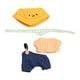 thumbnail image 3 of Ropa De Muñeca De Felpa De 17cm, Juego De Simulación, Bonito Sombrero, Bufanda, Pantalones, Camisa, Conjunto De Disfraces, 3 of 3