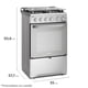thumbnail image 2 of Cocina Gas licuado / Gas natural 4 Quemadores F 2808 T, 2 of 10