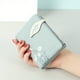 thumbnail image 1 of Floral Print Short Wallet, Bifold Coin Purse, All-Match Credit Card Holder, Portable Purse, 1 of 3