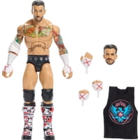 Figura De Acción Mattel Wwe Elite Collection Cm Punk De 6 Pulgadas