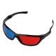 thumbnail image 2 of Gafas 3D Azules Rojas Con Marco Negro Para DVD De Juegos De Películas Anaglifos Dimensionales, 2 of 5