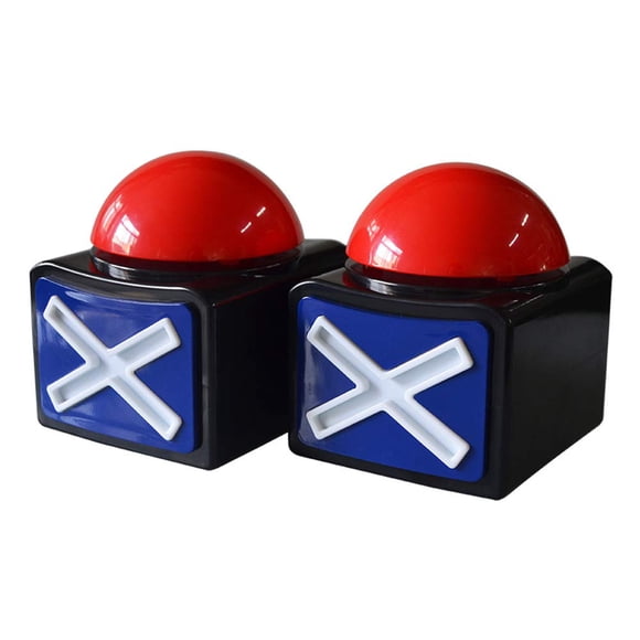 Zumbadores de respuesta Game Buzzer DOXISHRUKY, 2 unidades, con luz y sonido