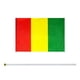 thumbnail image 3 of Paquete de 25 banderas de Guinea con palo, 21 x 14 cm, 3 of 4