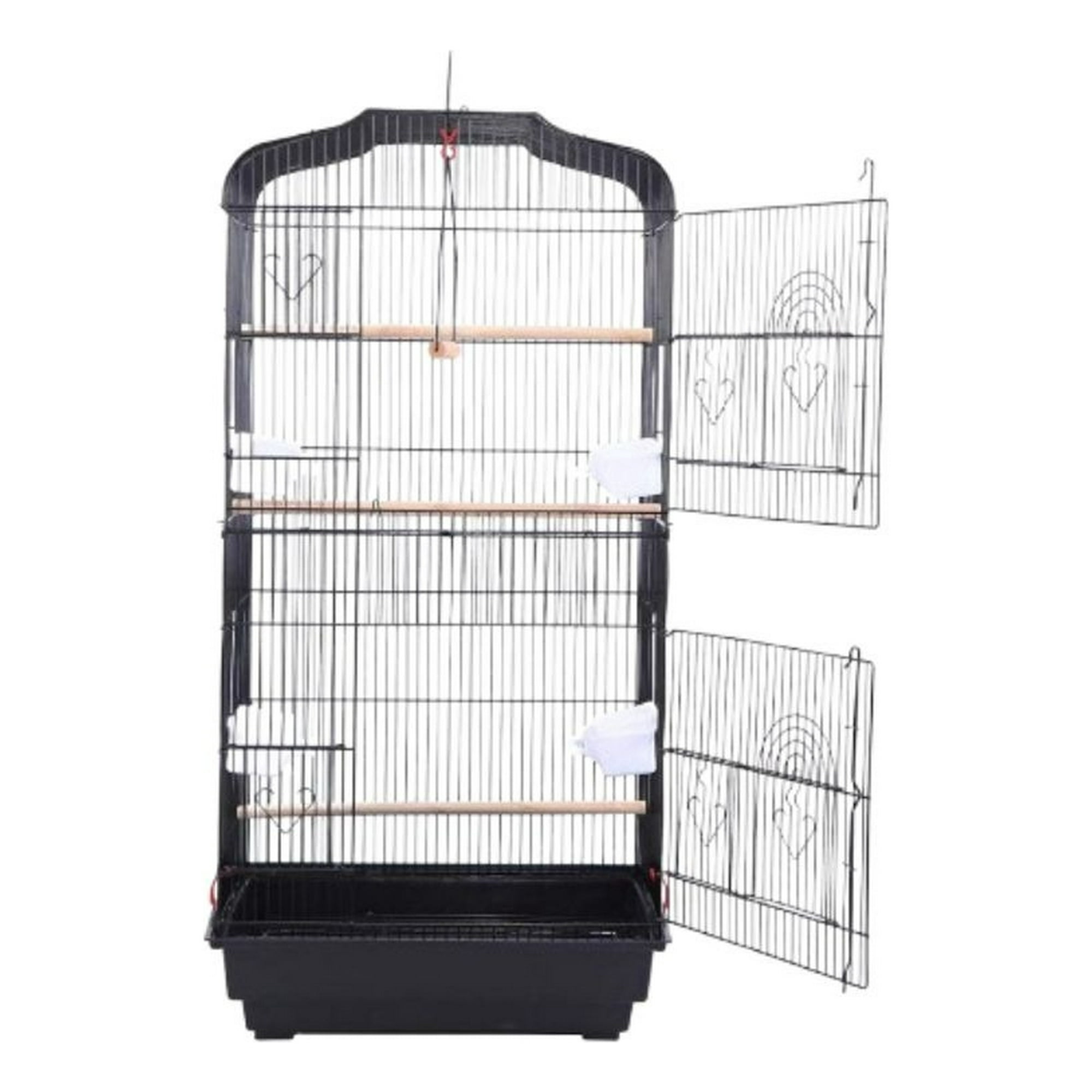 Genérico - Jaula Para Pajaros Bandeja Antideslizante Segura Lau