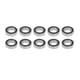 thumbnail image 2 of 10x Rodamientos De Bolas De Alta Precisión Para Reparación De Ruedas De Rodillos 6800-2RS 19x10x5mm, 2 of 5