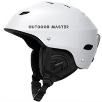Casco De Esquí Outdoormaster Kelvin Para Hombres, Mujeres Y Jóvenes, Color Blanco