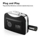 thumbnail image 3 of Convertidor portátil de casete a MP3, reproductor de música con casete USB, convertidor de cinta a MP3, reproductor de casete Walkman con auriculares de 3,5 mm., 3 of 8