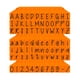 thumbnail image 1 of Set de sellos Contact USA Mediano de 84 piezas, Naranja Crush, 1 of 6