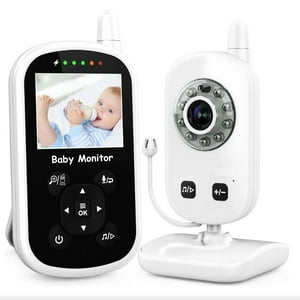 Kidstar - Cámara Monitor Bebé Visión Nocturna Y Micrófono Uu24