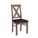 thumbnail image 2 of Silla Segovia Pu Negro, 2 of 2