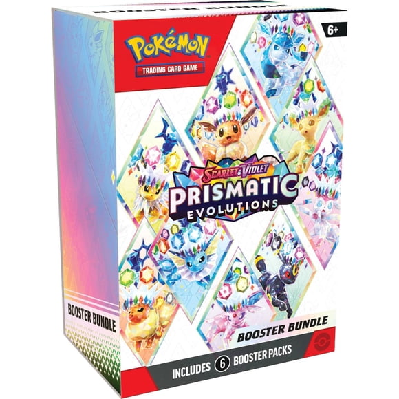BOOSTER BUNDLE PRISMATIC EVOLUTIONS INGLES azul