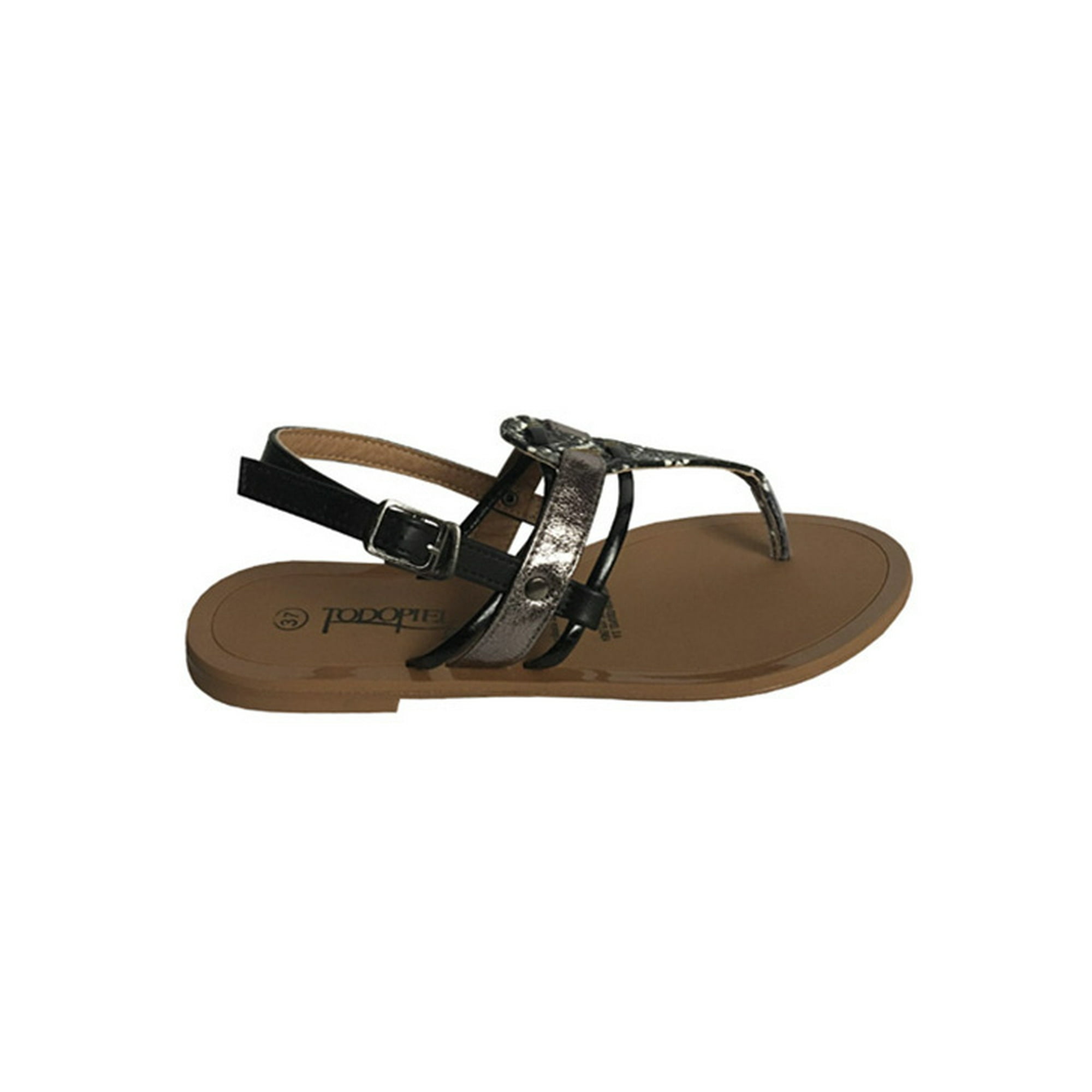 Todopiel - Sandalia Ecocuero Zay37 Negro