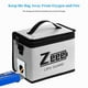thumbnail image 2 of Bolsa de almacenamiento de baterías Zeee Fireproof para carga y almacenamiento de Lipo, 2 of 3