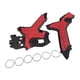 thumbnail image 3 of Panel De Cubierta Protectora, Protector De Marco De Motocicleta Premium Para Honda Crf300L, Rojo, 3 of 5