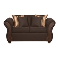 Ruzam Mobel - Sofá 2 Cuerpos Marsella Café