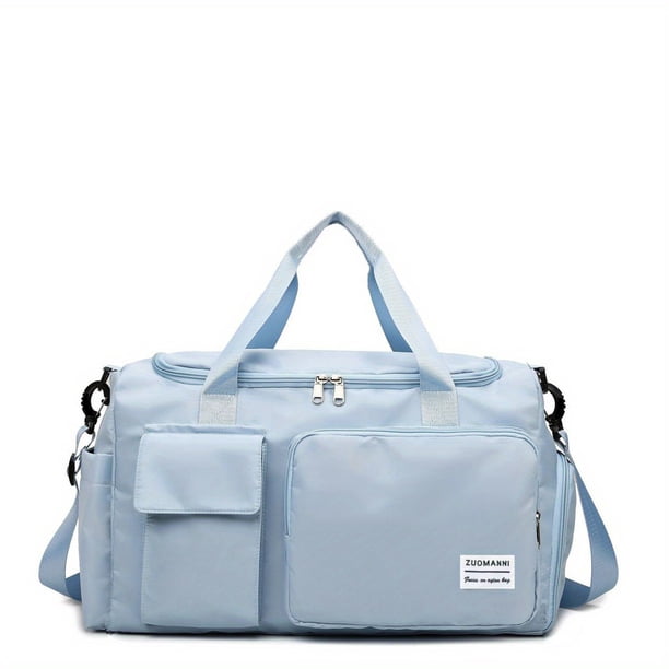 Large Capacity Tote Storage Pouch, Lightweight Waterproof Sports Yoga Bag, Portable Travel Crossbody Bag