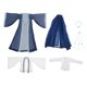 thumbnail image 4 of Conjunto De Ropa Antigua Para Hombre, Escala 1:6, Azul, Para Piezas De Accesorios De Acción De Mu?eca HT, 4 of 5
