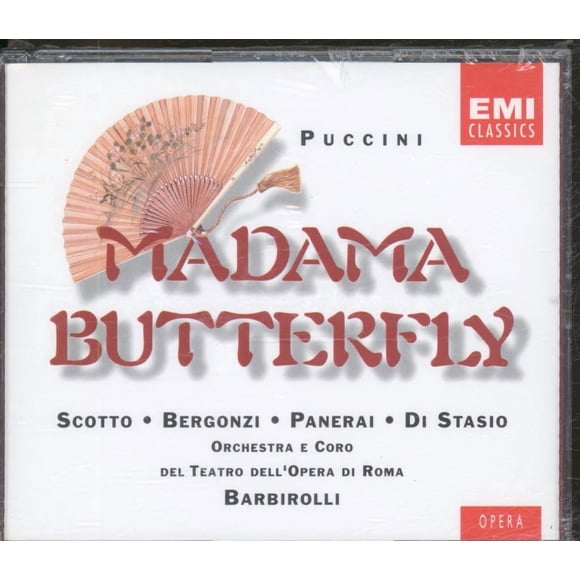 CD EMI Classics Puccini Madama Butterfly Ópera