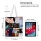thumbnail image 5 of Mulan, Disney Princess Bolso de tela con estampado de lienzo para mujer, bolsa de compras reutilizable y estética, con cremallera interior, regalo para mujer,38*45cm., 5 of 6