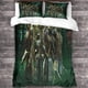 thumbnail image 3 of Ninja Turtle Bedding Set 3D Movie Duvet Cover Adult Men Teen Children Boys Microfiber with Zipper Closure 3 Pcs Pillowcases Double Bed Linen, 3 of 3