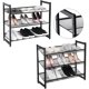 thumbnail image 4 of Zapatero Negro Metalico Organizador Skive, 4 of 7