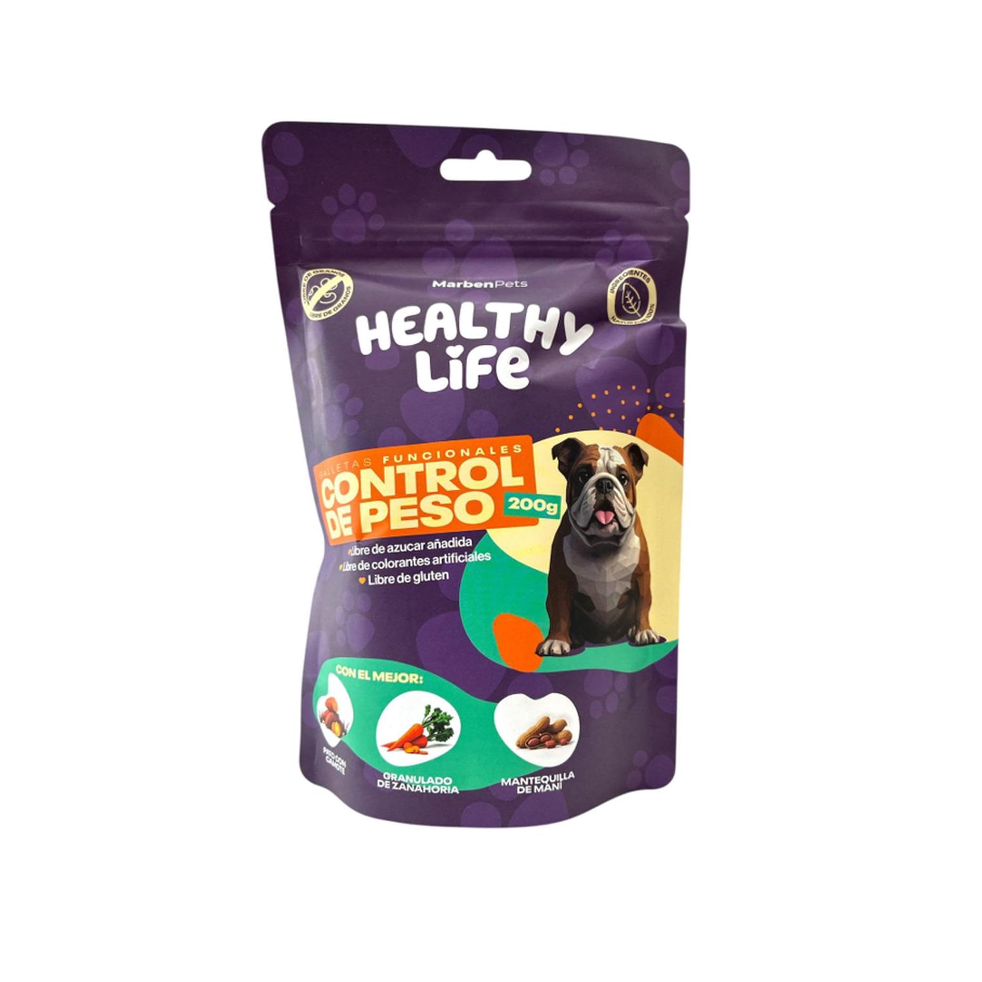 Marbent Pets - Snack Galletas Funcionales Para Perros 200g Naturales 100% Violeta Oscuro