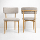 thumbnail image 1 of Pack de 2 Sillas Kana de Lino, 1 of 4