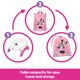 thumbnail image 4 of Orinal de Viaje Bright Starts Minnie Mouse Rosa Plegable con Bolsa, 4 of 9