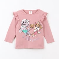 Polera Manga Larga Niña Vuelos Friends Rosado Paw Patrol