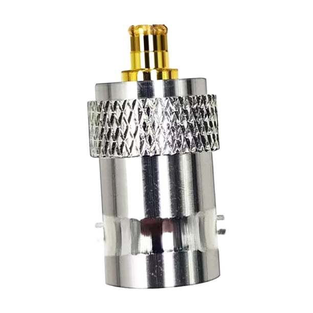 P6100 Osciloscopio Sonda Adaptador Conector Accesorio Aleación Latón Reemplazo Portátil Adecuado para Técnicos Laboratorios Estudio Aprendizaje 5.2cmx