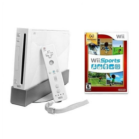 Nintendo Wii Con Juego Wii Sports (Reacondicionada)
