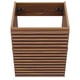 thumbnail image 5 of Tocador de baño Modway Render 18, montaje en pared, color nogal, 5 of 8