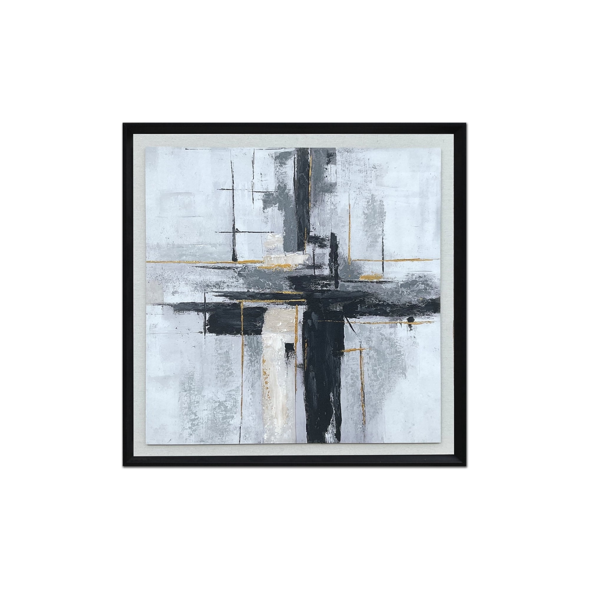 Tribus Del Mundo - Cuadro Abstracto: Punto De Quiebre Ii