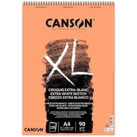 Croquera Dibujo Canson Xl Extra Blanc 90Gr 120Hjs A4 21X29Cm
