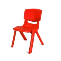 Genérico - Silla De Plastico Infantil Varios Color Rojo