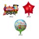 thumbnail image 4 of Globos de aluminio con forma de tren, 5 unidades, para decoración de fiestas de cumpleaños infantile, 4 of 5