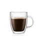 thumbnail image 2 of Taza Bodum Bistro con aislamiento de doble pared, 300 ml, juego de 2 unidades, transparente, 2 of 7