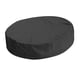 thumbnail image 3 of Cubierta de piscina redonda resistente al desgarro, tela Oxford, multifunción, impermeable, plegable, protector de refugio, adecuada para piscina al aire libre, arenero, baño de mascotas. Negro, 3 of 5