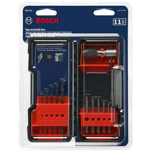Set Combinado Tap & Drill Bosch Bdt11S 11 Piezas