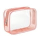 thumbnail image 4 of Bolsa De Aseo Impermeable Reutilizable Contenedor Bolsa De Playa Bolsa De Maquillaje Transparente Rosa, 4 of 5