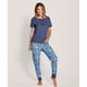 thumbnail image 1 of Pijama Cotton Estampado Mujer Lady Genny J-739 Suavidad, 1 of 3