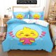 thumbnail image 1 of Fashion Yellow Duck Bedding Set Boys Girls Duvet Cover Pillowcase Bed Adult Bedroom, 1 of 5