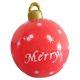 thumbnail image 1 of Bola Inflable De Navidad 60 Cm Globo Inflable Colgando Para El Alfabeto Del Jardín Al Aire Libre, 1 of 5